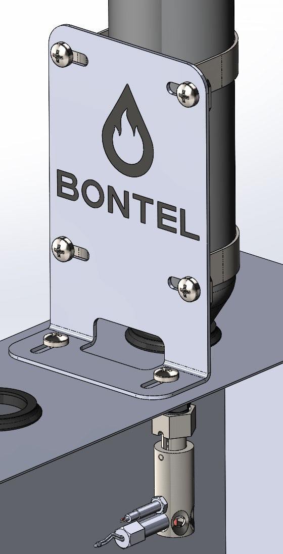 Кронштейн для крепления средства газового пожаротушения(СГП)