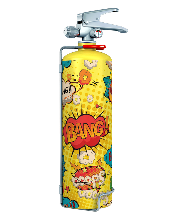 Дизайнерский огнетушитель BANG! Bontel 2 л - подарочная упаковка, от производителя с доставкой